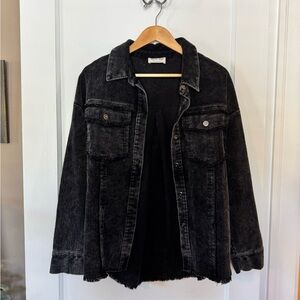 NWOT New In Black Corduroy Jacket